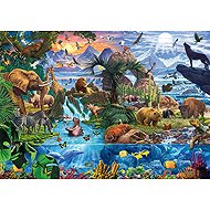 Schmidt Panorama of the animal world 1500 pieces - Jigsaw Puzzle