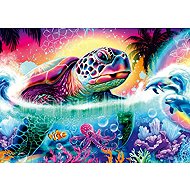 Schmidt Neon Turtle 1000 pieces - Jigsaw Puzzle