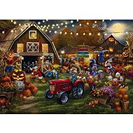 Schmidt Mickey and Minnie: Pumpkin Festival 1000 pieces - Jigsaw Puzzle