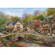 Schmidt Summer in Cobblestone village 2000 pieces - Jigsaw Puzzle