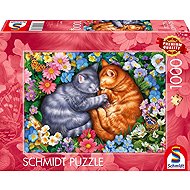 SCHMIDT Puzzle Sleeping Cat Paws 1000 Pieces - Jigsaw Puzzle
