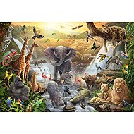 Schmidt Animals in Africa 60 pieces - Jigsaw Puzzle