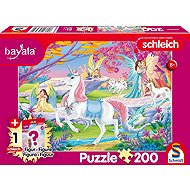Schmidt Bayala: Magic Elves 200 pieces + Schleich figure - Jigsaw Puzzle