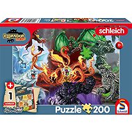 Schmidt Eldrador: Evil Creatures 200 pieces + Schleich figure - Jigsaw Puzzle