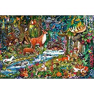 Schmidt Forest Animals 150 pieces - Jigsaw Puzzle