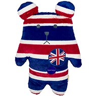 SCANquilt plush FRIEND - CRAFTHOLIC Sloth JR stripes red and white - Soft Toy