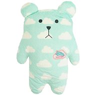 SCANquilt plush FRIEND - CRAFTHOLIC Sloth JR puffs turquoise and white - Soft Toy