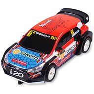 SCX Compact Hyundai i-20 RX KwikFit with lights - Slot Track Car