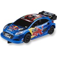 SCX Compact Ford Puma WRC Loubet with lights - Slot Track Car