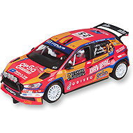 SCX Advance Skoda Fabia WRC2 Pepe López - Slot Track Car