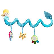 Sensillo Educational, contrast spiral colourful Mermaid - Pushchair Toy