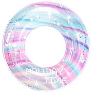 Senzanakupy Inflatable rainbow circle with sequins 90 cm - Swim Ring