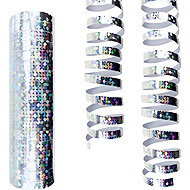 LUMA Trading Holographic Streamer SILVER, 3pcs - Streamers