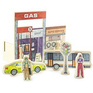 Vemkel City Car Service Game Set - Figure and Accessory Set