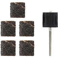Shesto Rotacraft grinding rollers P120 (5 pcs) with shank - Model Making Accessories