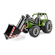 TAMIYA-CARSON RC tractor with front loader 1:16 2.4 GHz RTR - RC Tractor