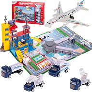 Airport parking lot plane + vehicles set 70 pcs - Children's Airplane