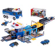 Police folding car Transporter + accessories - Toy Car