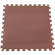 Children's foam puzzle mat brown 4 pieces - Foam Puzzle