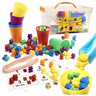 Educational teddy bears for counting montessori 116 pcs - Educational Toy
