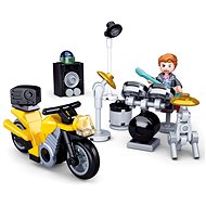 Sluban Town Motorcycles M38-B0717B Motorcycle Drummer - Building Set