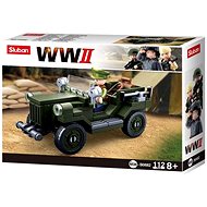 Sluban WWII M38-B0682 Soviet off-road vehicle GAZ 67 - Building Set