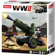 Sluban WWII M38-B0678A 4into1 Anti-tank gun - Building Set