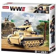 Sluban WWII M38-B0691 German Panzer II tank - Building Set