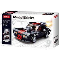 Sluban Model Bricks M38-B1085 Black Street Car 2in1 - Building Set