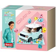 Sluban Mini Handcraft M38-B1087 MiniQ blue wagon - Building Set