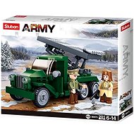 Sluban Army Battle of Budapest M38-B0975 Russian Katyusha Rocket Launcher - Building Set