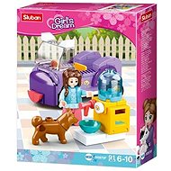 Sluban Girls Dream M38-B0970F Car with dog feeder - Building Set