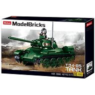 Sluban Model Bricks M38-B0982 Tank T34-85 - Building Set