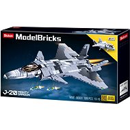 Sluban Model Bricks M38-B0931 Fighter J-20 Mighty Dragon 2in1 - Building Set