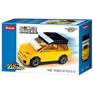 Sluban Power Bricks M38-B1067A Stretchable electric car yellow - Building Set