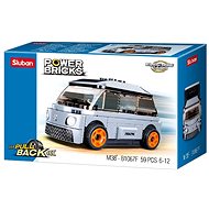 Sluban Power Bricks M38-B1067F Stretchable electric car blue - Building Set