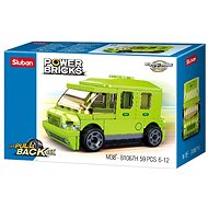 Sluban Power Bricks M38-B1067H Stretchable electric car green - Building Set