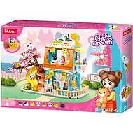 Sluban Girls Dream M38-B1089 House with 9 cats - Building Set