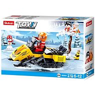 Sluban Town M38-B0951 Snow Rescue Scooter - Building Set