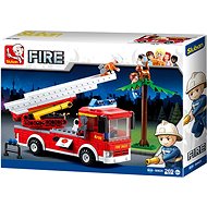 Sluban Firefighters M38-B0625 Truck with ladder - Building Set