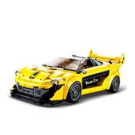 Sluban - Model Bricks M38-B0956 Yellow English Sports Car - Building Set