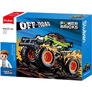 Sluban Power Bricks M38-B1158 Retractable Green Off-Road BKI - Building Set