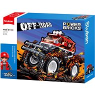Sluban Power Bricks M38-B1159 Retractable Red Off-Road GO - Building Set