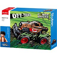 Sluban Power Bricks M38-B1160 Extendable Orange and Black Racing Off-road - Building Set