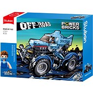 Sluban Power Bricks M38-B1163 Extendable Off-road Blue Shark - Building Set