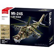 Sluban Army Model Bricks M38-B1137 Gunship MI-24S - Building Set