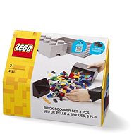 LEGO Dice scoop grey/black 2 pieces - Building Kit Accessory