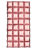 Partydeco Balloon mosaic, rosegold curtain, 72 × 143 cm - Balloons