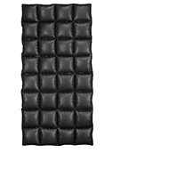 Partydeco Balloon mosaic, curtain, matte black, 72 × 143 cm - Balloons