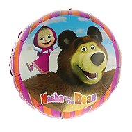 SMART BALLOONS Foil balloon - Masha and Bear, 45 cm - Balloons